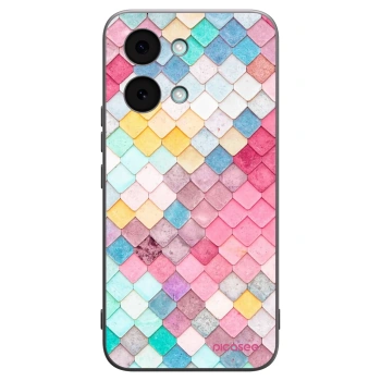 Picasee silikonowe czarne etui na Xiaomi Poco X8 Pro Max - Colorful roof