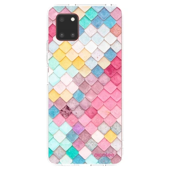 Picasee silikonowe przeźroczyste etui na Samsung Galaxy Note 10 Lite N770F - Colorful roof