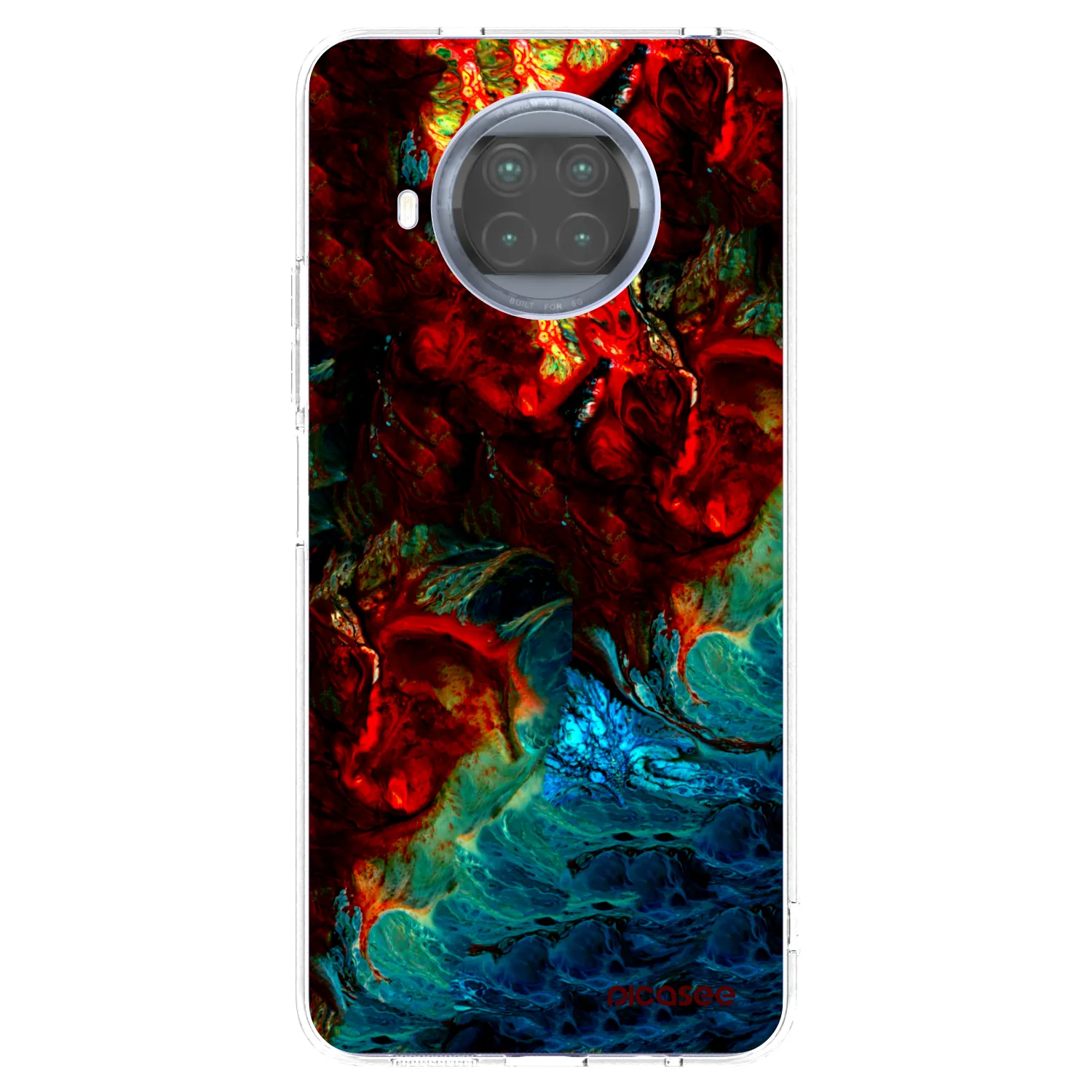 Picasee silikonowe przeźroczyste etui na Xiaomi Mi 10T Lite - Universe