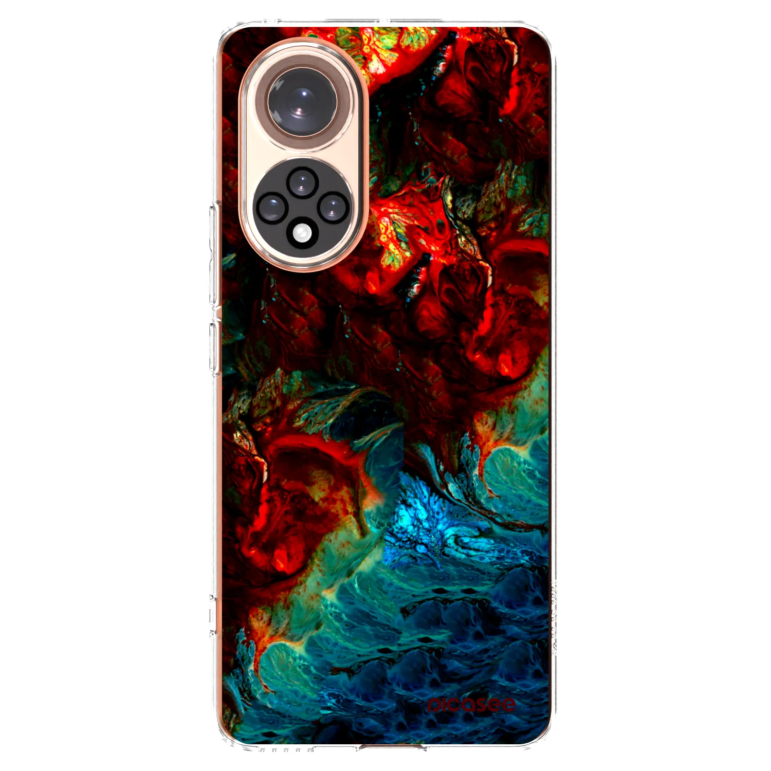 Picasee silikonowe przeźroczyste etui na Huawei Nova 9 - Universe