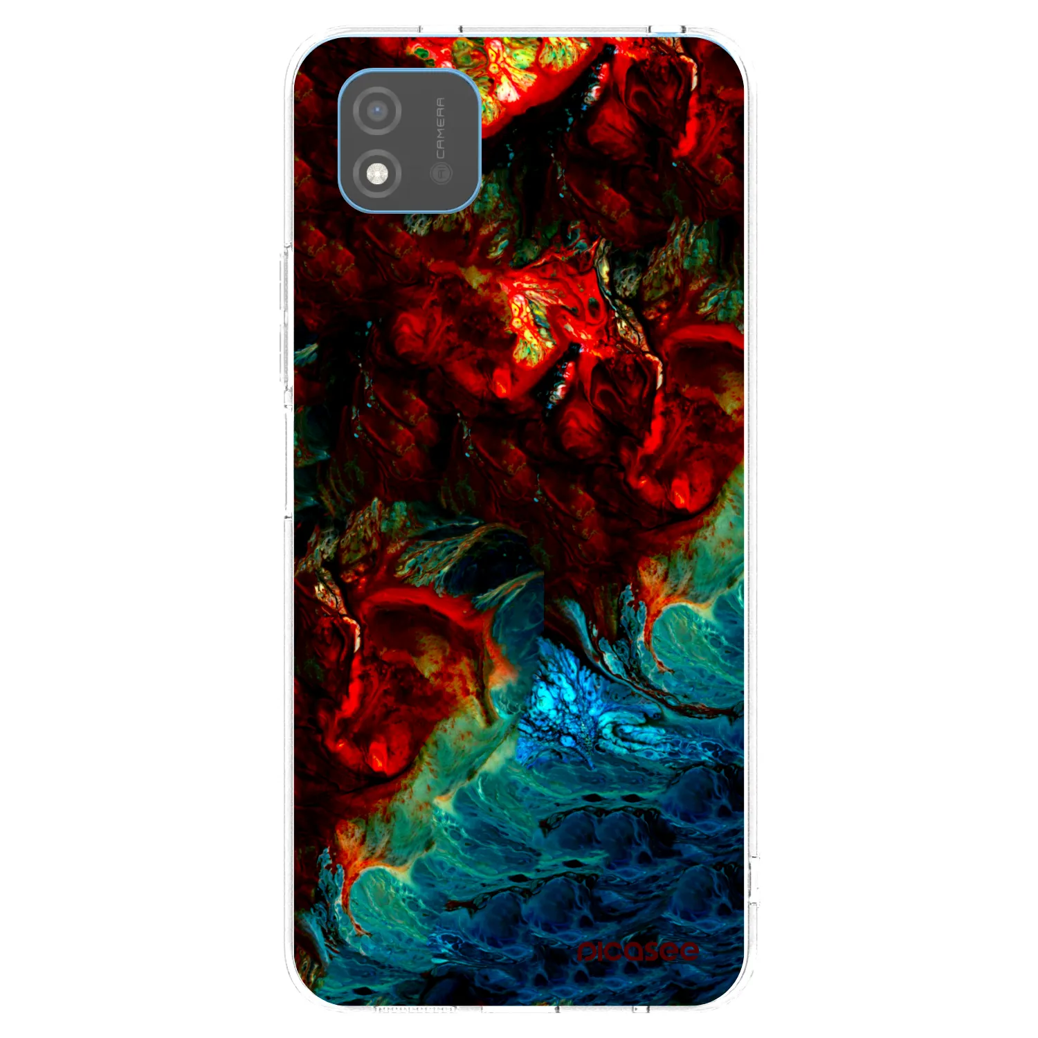 Picasee silikonowe przeźroczyste etui na Realme C11 (2021) - Universe