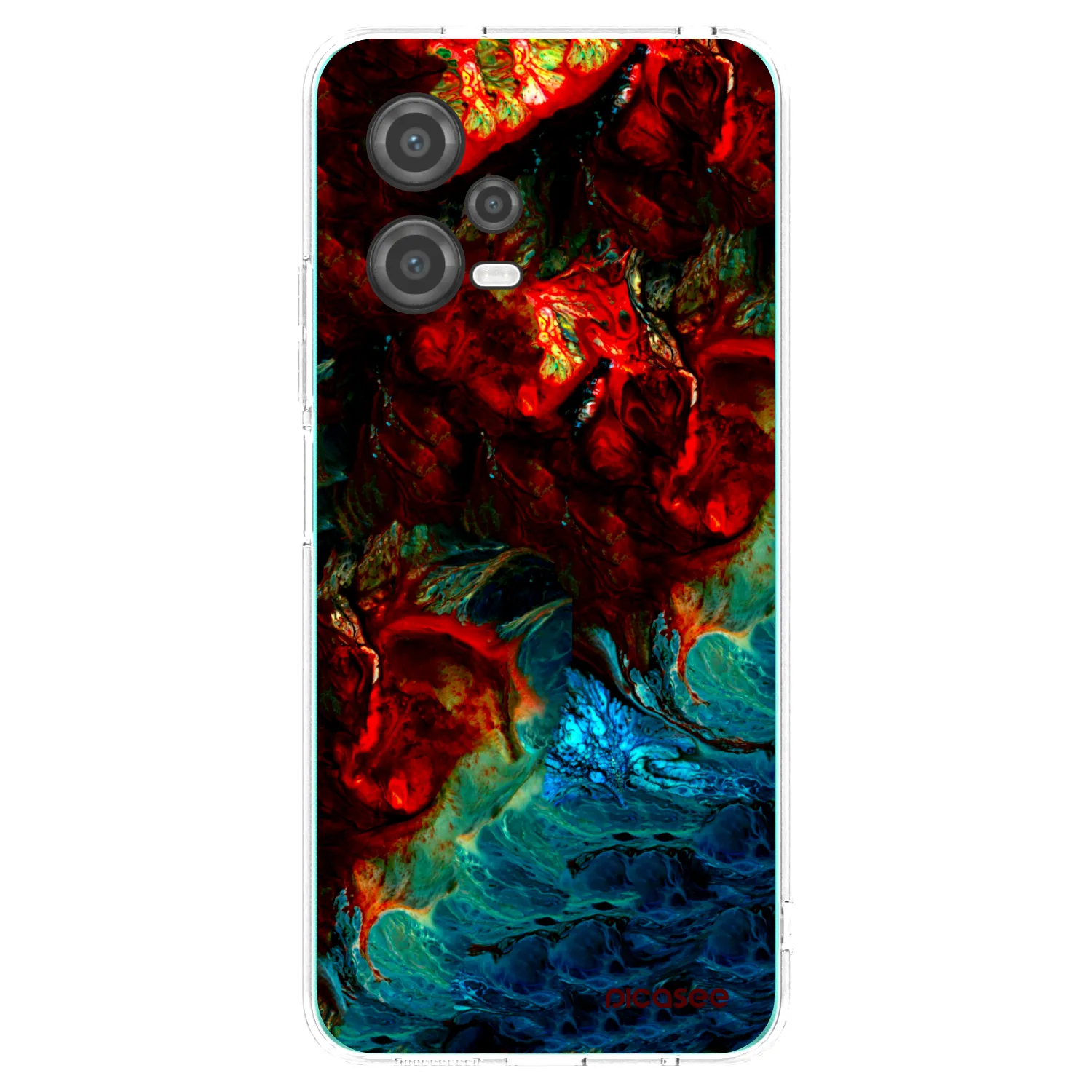 Picasee silikonowe przeźroczyste etui na Xiaomi Poco X5 - Universe