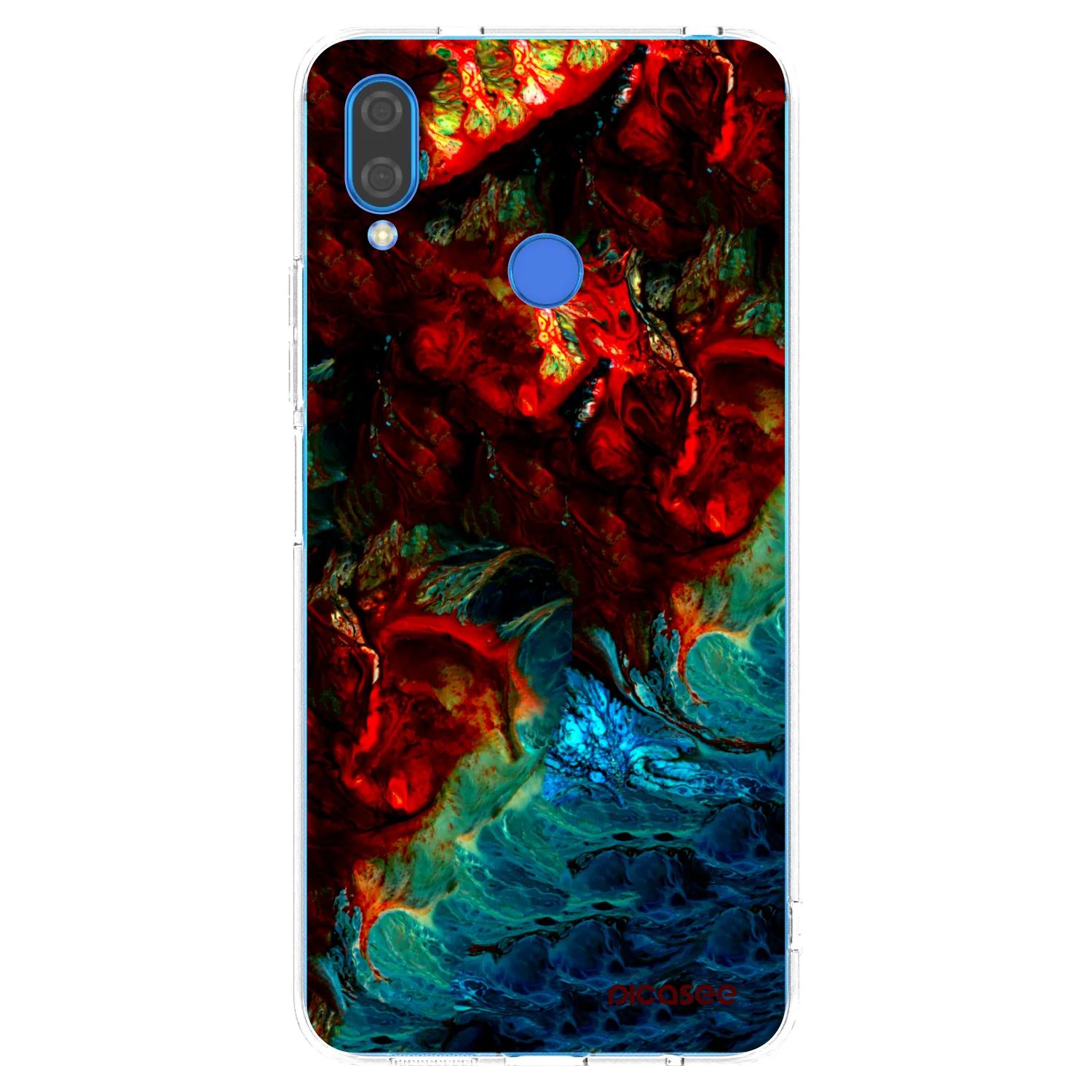 Picasee silikonowe przeźroczyste etui na Huawei Nova 3i - Universe