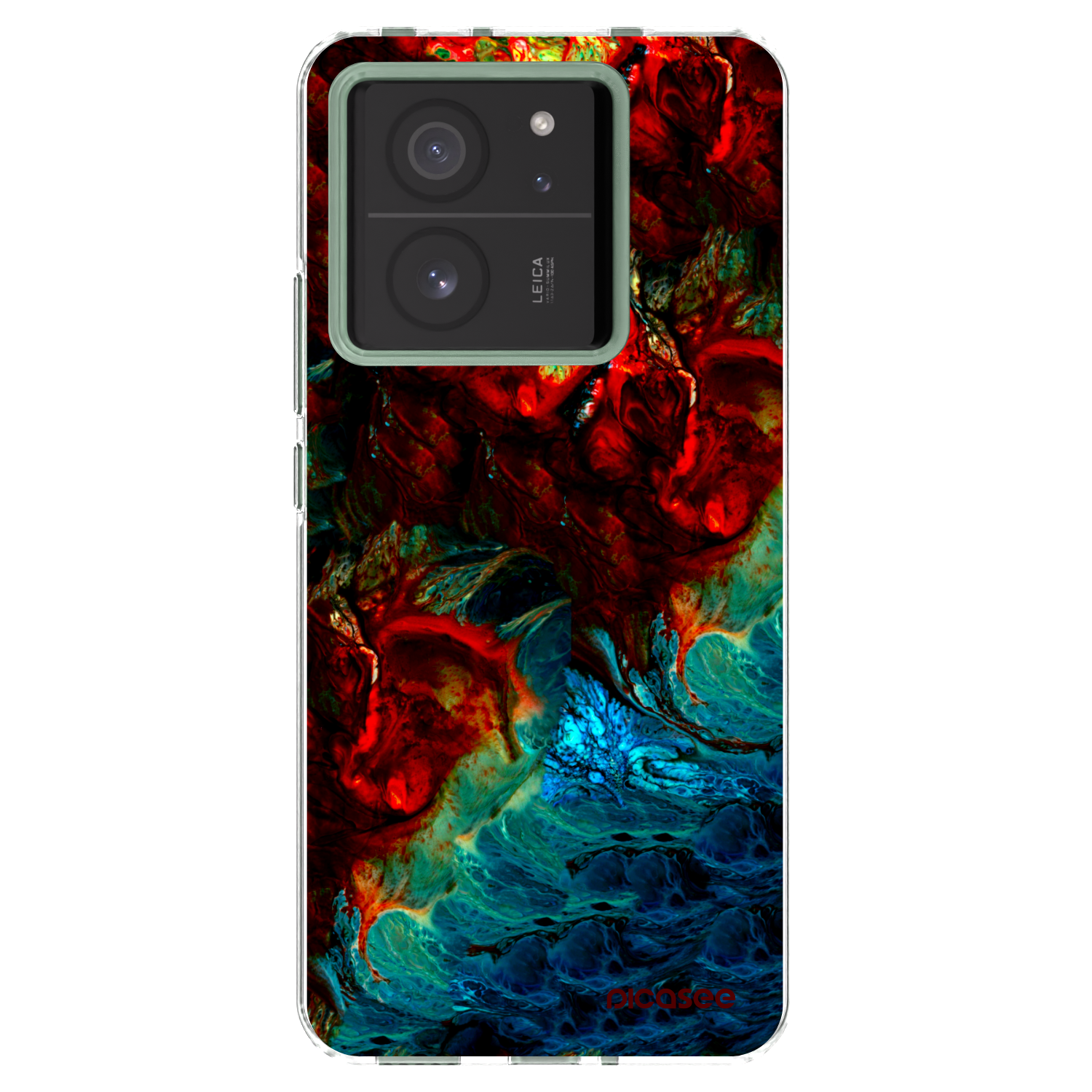 Picasee silikonowe przeźroczyste etui na Xiaomi 13T - Universe