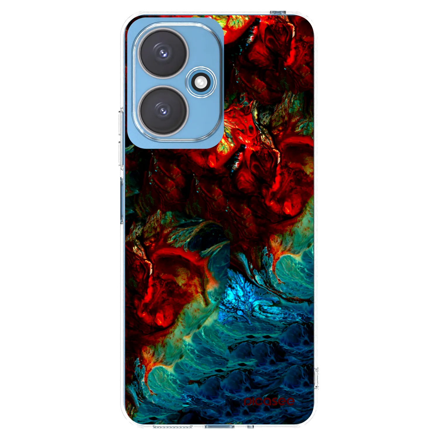 Picasee silikonowe przeźroczyste etui na Xiaomi Redmi 13C 5G - Universe