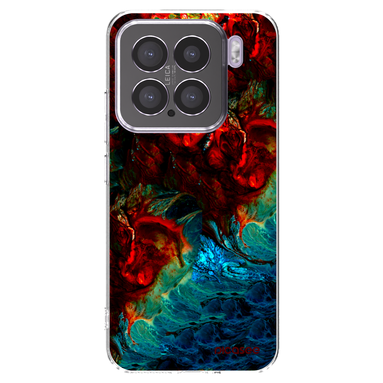 Picasee silikonowe przeźroczyste etui na Xiaomi 15 - Universe