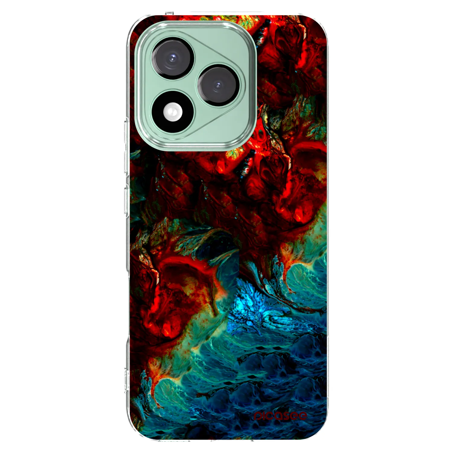 Picasee silikonowe przeźroczyste etui na Honor 400 Lite 5G - Universe
