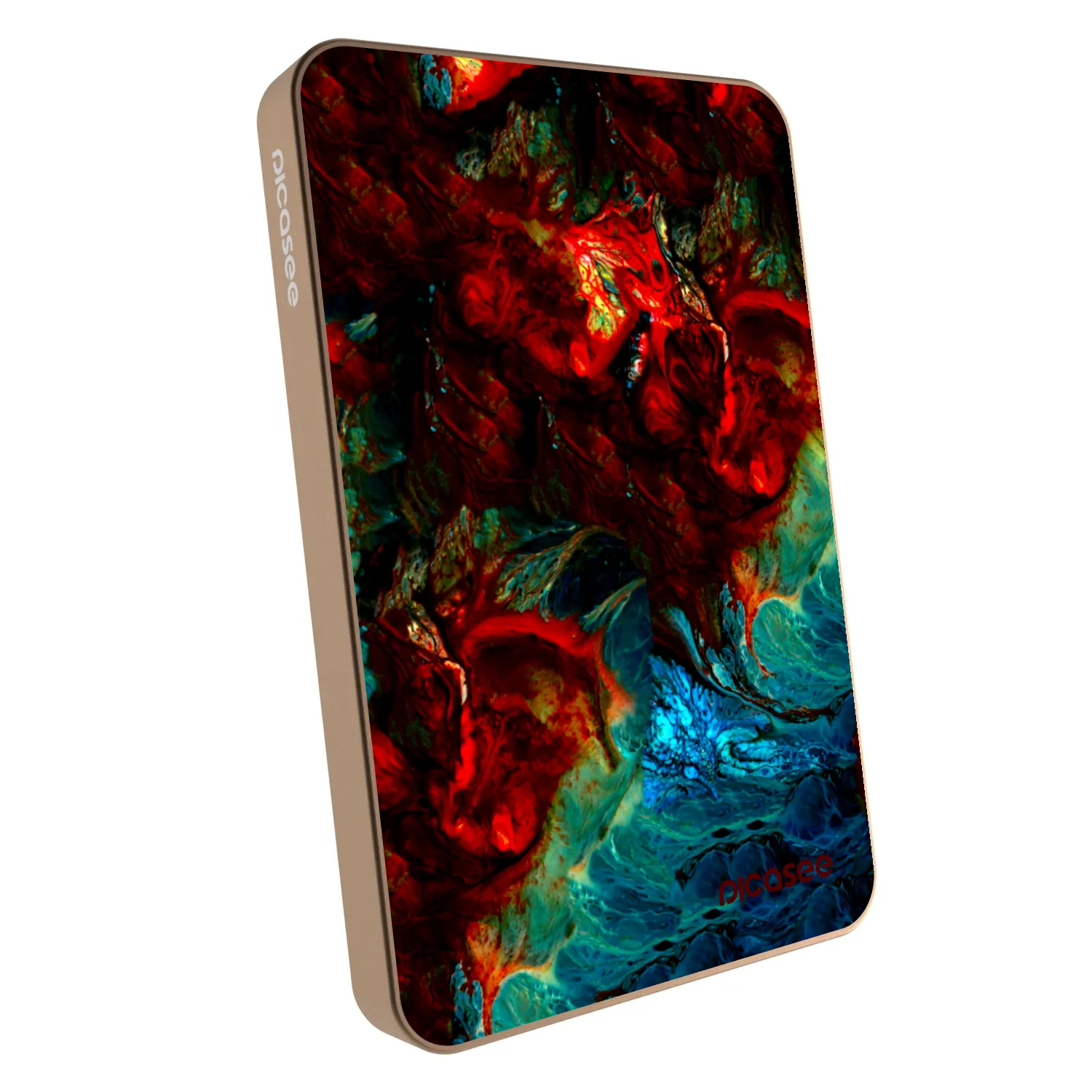 Picasee Powerbank z MagSafe 5 000 mAh Złoty - Universe