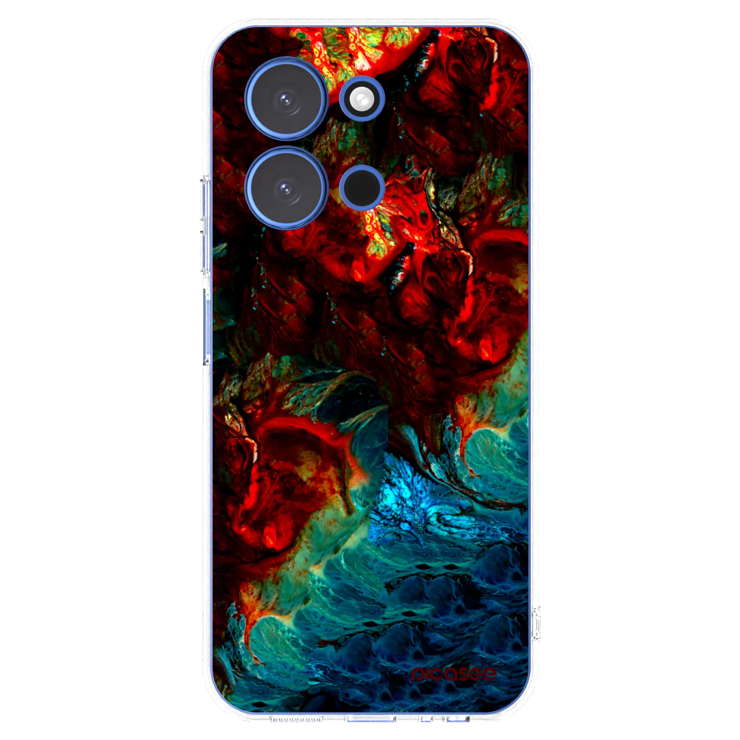 Picasee silikonowe przeźroczyste etui na Xiaomi Redmi 15C 4G - Universe