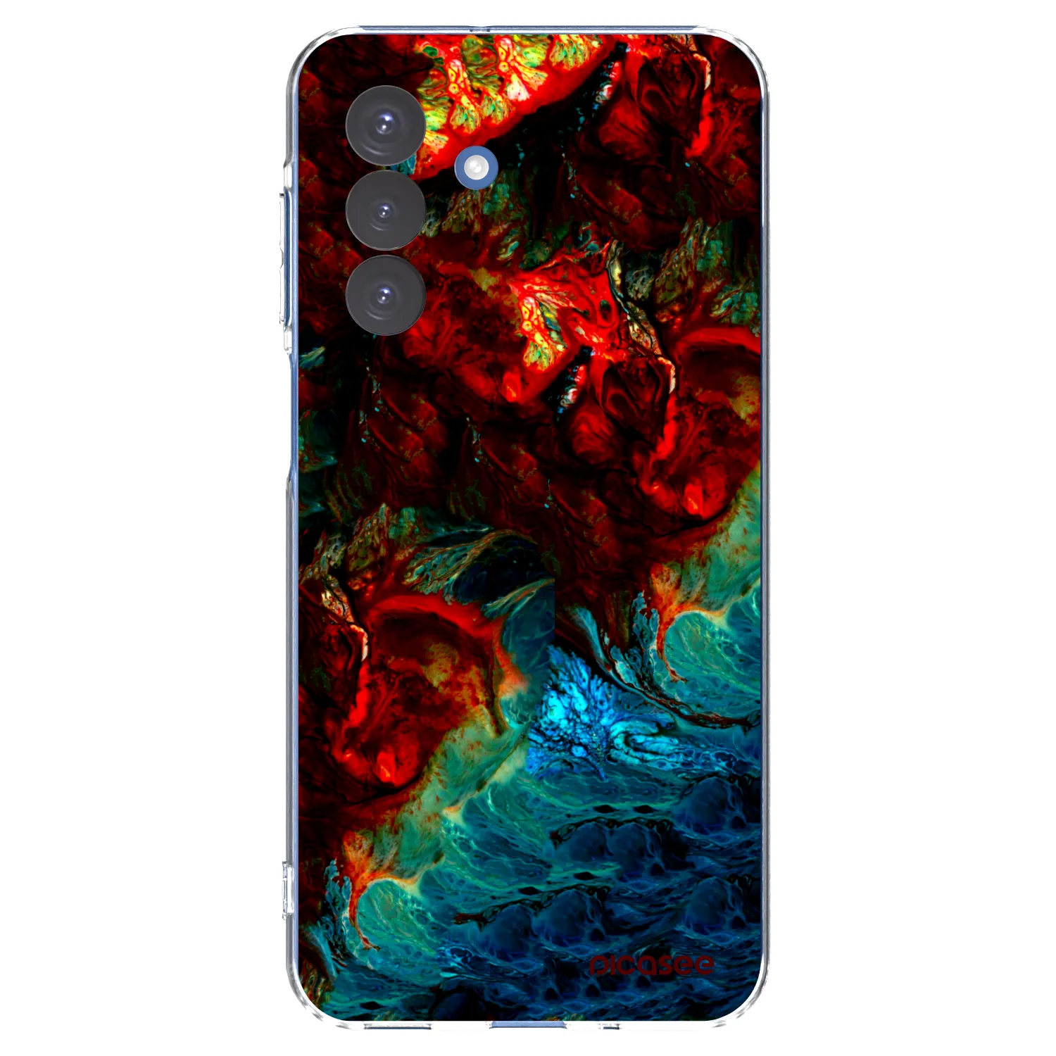 Picasee silikonowe przeźroczyste etui na Samsung Galaxy A17 5G - Universe
