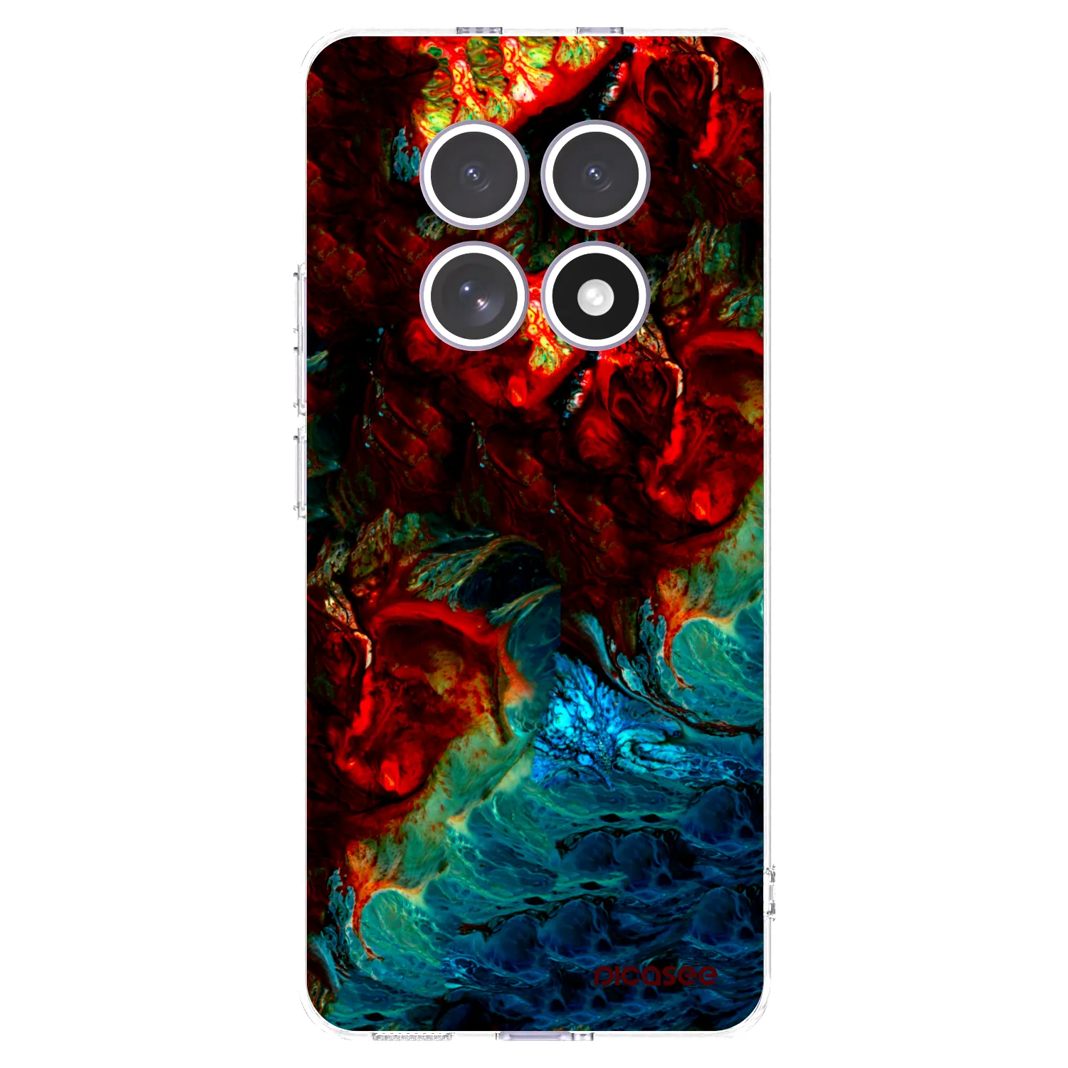 Picasee silikonowe przeźroczyste etui na Xiaomi Redmi Note 15 4G - Universe