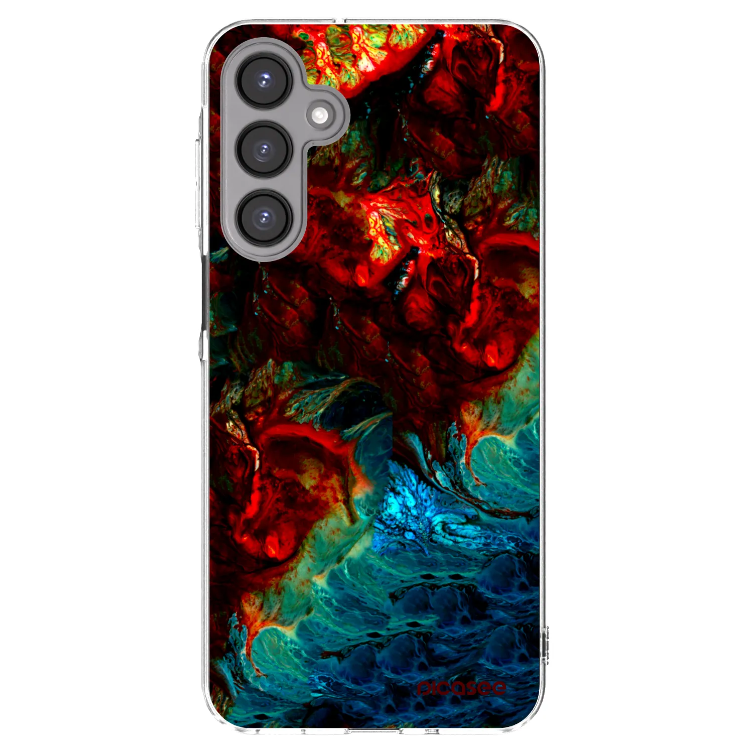 Picasee silikonowe przeźroczyste etui na Samsung Galaxy A16 4G - Universe