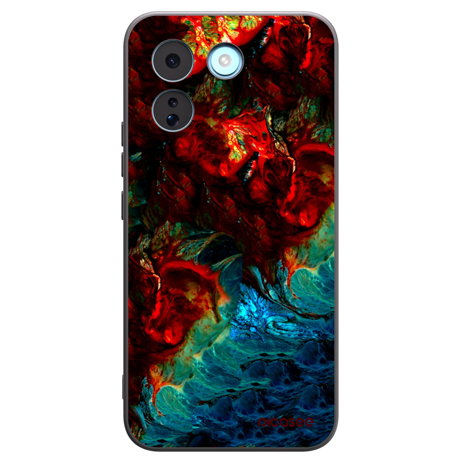Picasee silikonowe czarne etui na Xiaomi Redmi Note 17 Pro MAX 5G - Universe