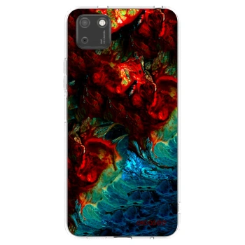 Picasee silikonowe przeźroczyste etui na Huawei Y5P - Universe