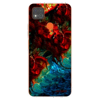 Picasee silikonowe przeźroczyste etui na Xiaomi Redmi 9C - Universe