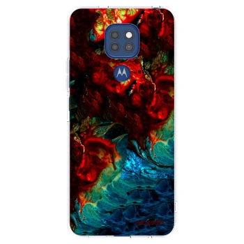 Picasee silikonowe przeźroczyste etui na Motorola Moto G9 Play - Universe
