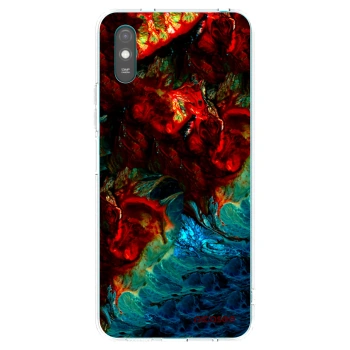 Picasee silikonowe przeźroczyste etui na Xiaomi Redmi 9AT - Universe