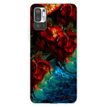 Picasee silikonowe przeźroczyste etui na Xiaomi Redmi Note 10 5G - Universe
