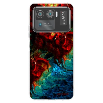Picasee silikonowe przeźroczyste etui na Xiaomi Mi 11 Ultra - Universe
