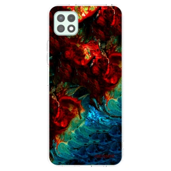 Picasee silikonowe przeźroczyste etui na Samsung Galaxy A22 A226B 5G - Universe
