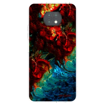 Picasee silikonowe przeźroczyste etui na Xiaomi Redmi Note 9T - Universe