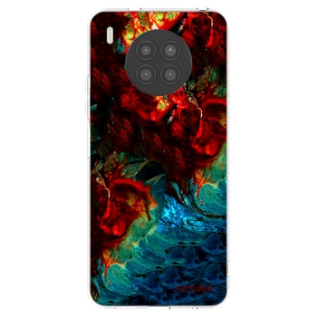 Picasee silikonowe przeźroczyste etui na Huawei Nova 8i - Universe