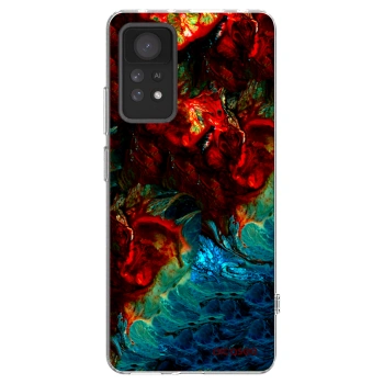 Picasee silikonowe przeźroczyste etui na Xiaomi Redmi Note 11 Pro 5G - Universe