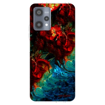 Picasee silikonowe przeźroczyste etui na Realme 9 Pro 5G - Universe