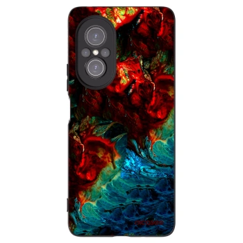 Picasee silikonowe czarne etui na Huawei Nova 9 SE - Universe