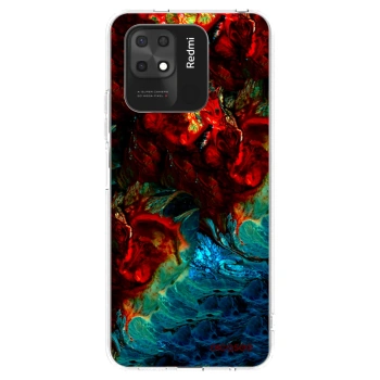 Picasee silikonowe przeźroczyste etui na Xiaomi Redmi 10C - Universe