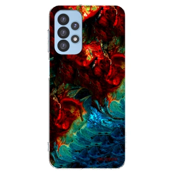 Picasee silikonowe przeźroczyste etui na Samsung Galaxy A23 A235F 4G - Universe