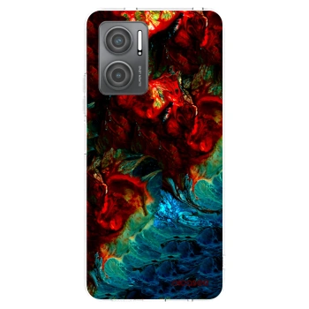 Picasee silikonowe przeźroczyste etui na Xiaomi Redmi 10 5G - Universe