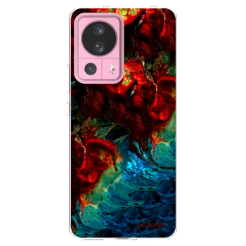 Picasee silikonowe przeźroczyste etui na Xiaomi 13 Lite - Universe