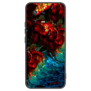 Picasee silikonowe czarne etui na Xiaomi 13 Pro - Universe