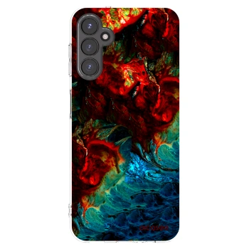 Picasee silikonowe przeźroczyste etui na Samsung Galaxy A14 5G A146P - Universe