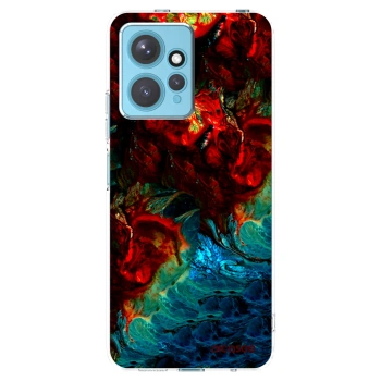 Picasee silikonowe przeźroczyste etui na Xiaomi Redmi Note 12 4G - Universe