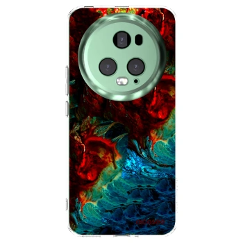 Picasee silikonowe przeźroczyste etui na Honor Magic5 Pro - Universe