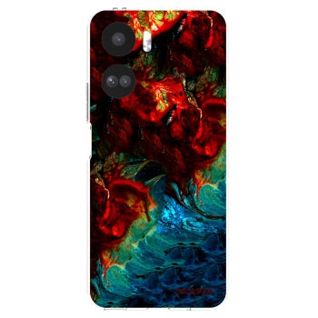 Picasee silikonowe przeźroczyste etui na Honor 90 Lite 5G - Universe