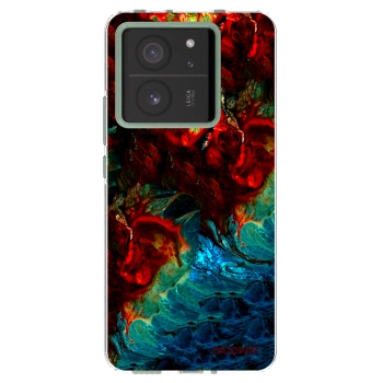 Picasee silikonowe przeźroczyste etui na Xiaomi 13T Pro - Universe