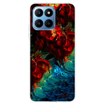 Picasee silikonowe przeźroczyste etui na Honor 70 Lite - Universe