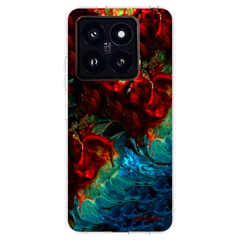 Picasee silikonowe przeźroczyste etui na Xiaomi 14 Pro - Universe