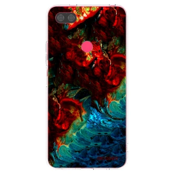 Picasee silikonowe przeźroczyste etui na Xiaomi Mi 8 Lite - Universe