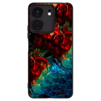 Picasee silikonowe czarne etui na Xiaomi Redmi 13C 4G - Universe