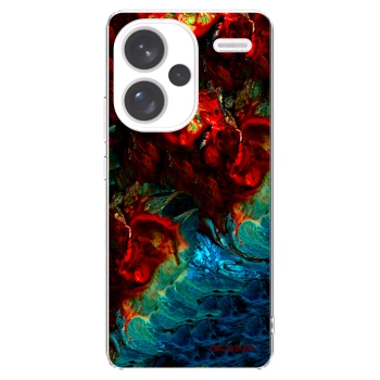 Picasee silikonowe przeźroczyste etui na Xiaomi Redmi Note 13 Pro+ 5G - Universe