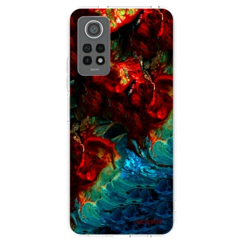 Picasee silikonowe przeźroczyste etui na Xiaomi Redmi Note 12 Pro 4G - Universe