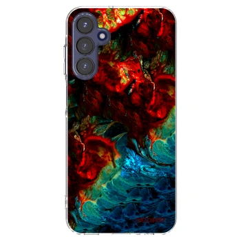 Picasee silikonowe przeźroczyste etui na Samsung Galaxy A15 A155F 4G - Universe