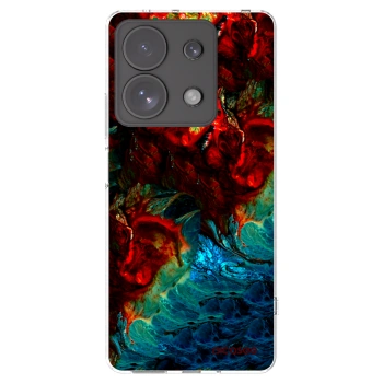 Picasee silikonowe przeźroczyste etui na Xiaomi Redmi Note 13 Pro 4G - Universe