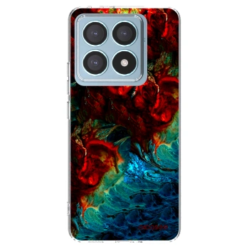 Picasee silikonowe przeźroczyste etui na Xiaomi 14T Pro - Universe