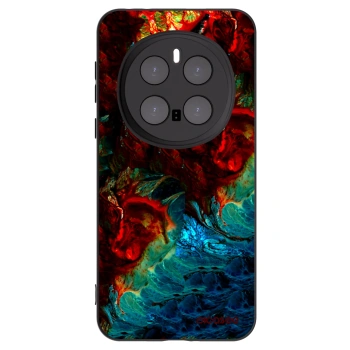 Picasee silikonowe czarne etui na Honor Magic7 Pro 5G - Universe