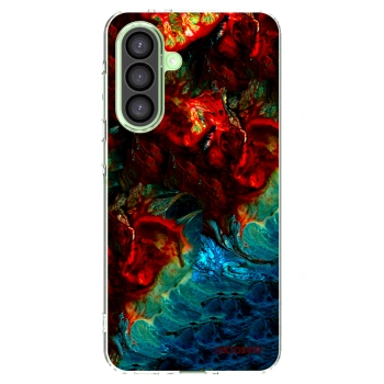 Picasee silikonowe przeźroczyste etui na Samsung Galaxy A26 5G A266B - Universe